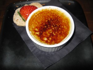 Goldfish 12.17.09 015 White Chocolate & Jasmine Creme Brulee