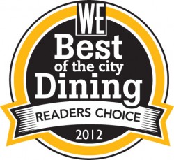 Best of Vancouver Dining_Readers Choice 2012 copy