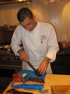 DB Moderne Bistro Chef and his Charcuterie