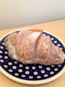 Yuzu Almond Poppyseed Twice-baked Croissant