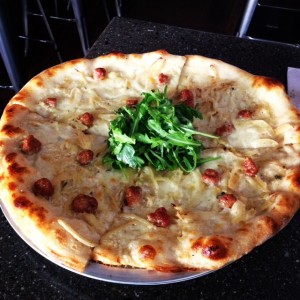 Sausage and Roasted Fennel Pizza
