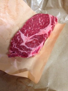 40 days dry aged Canada prime beef steak