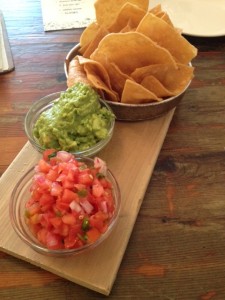  Tortilla Chips with Salsa and Guacamole