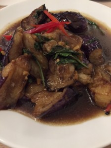 Stir-Fried and Spicy Eggplant