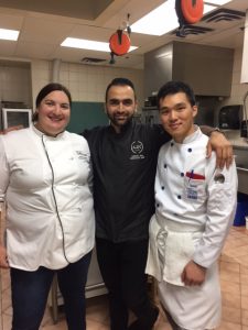 Chef Karan Suri and his team