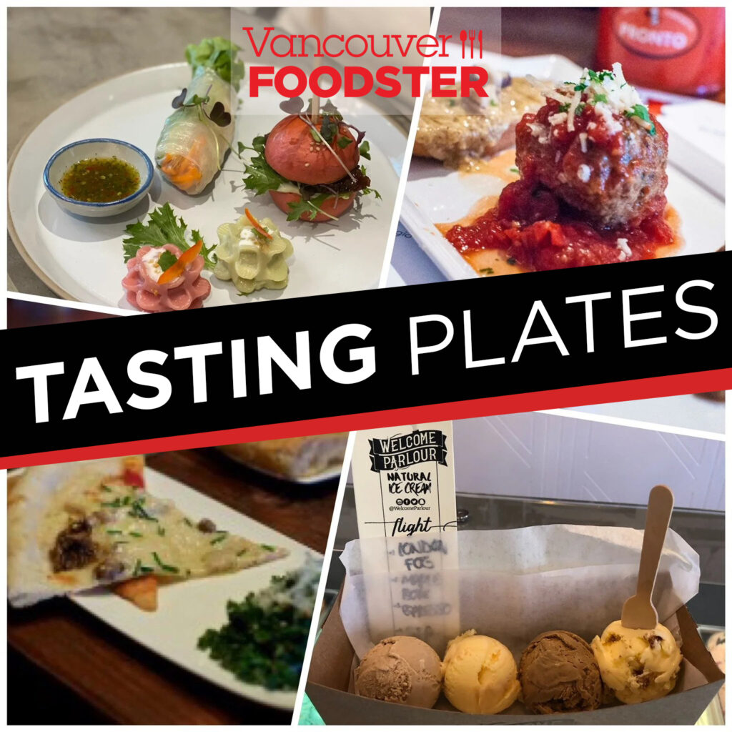 Tasting Plates Commercial Drive on August 17